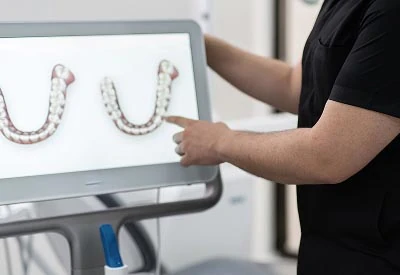 using 3D technology to help a patient's smile